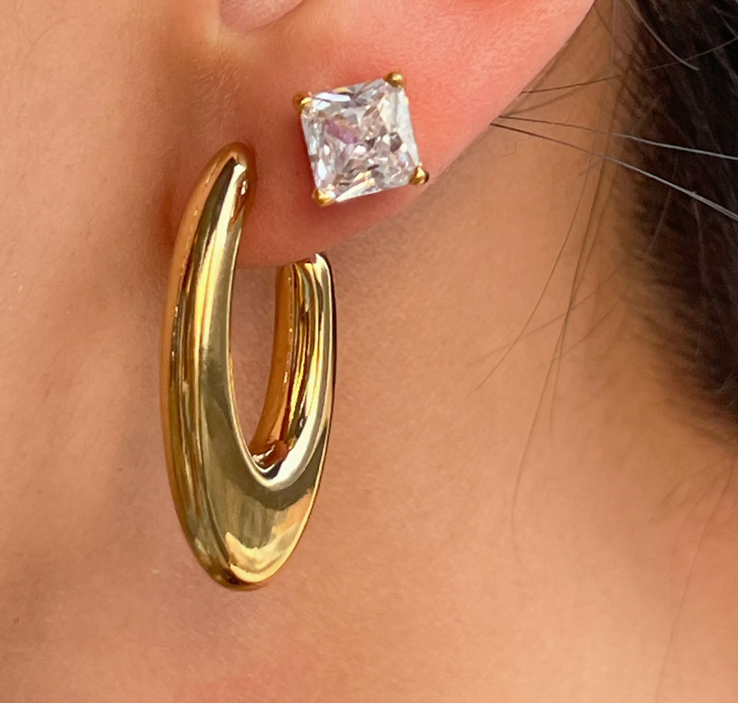 Beautiful Imperfection - Geometric Earrings